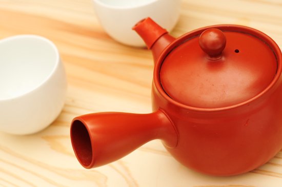 80℃のお湯を淹れて約一分で美味しいお茶の出来上がり。