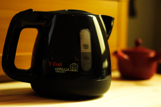ティファールで淹れる美味しいお茶のいれかた。
