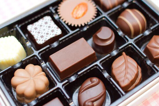 バレンタインのチョコレート