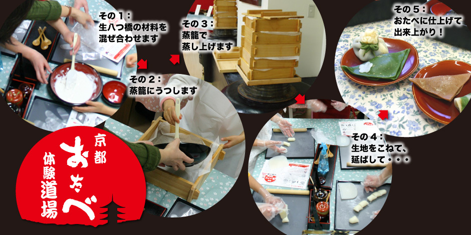 おたべ手づくり体験道場