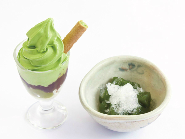 茶寮都路里・抹茶スイーツセット
