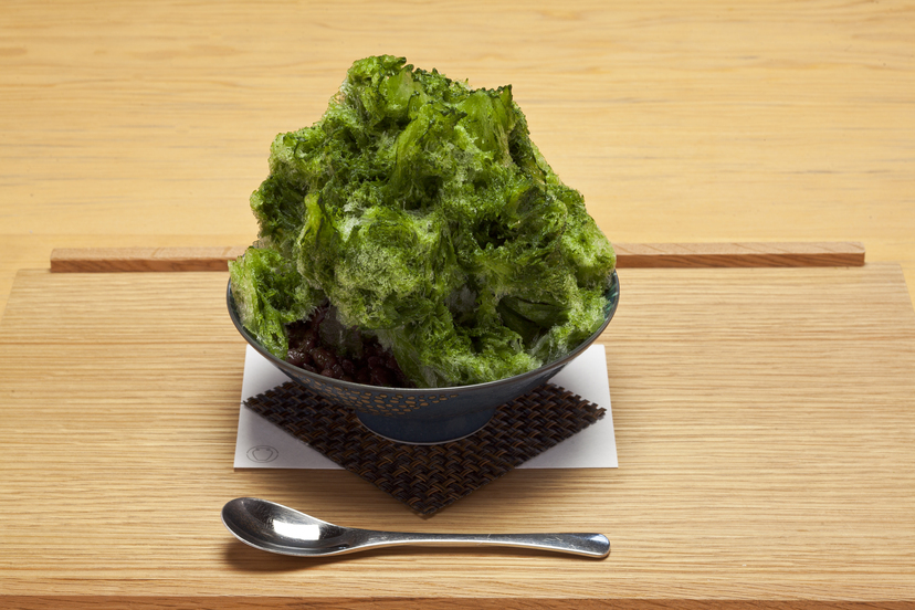 抹茶かき氷