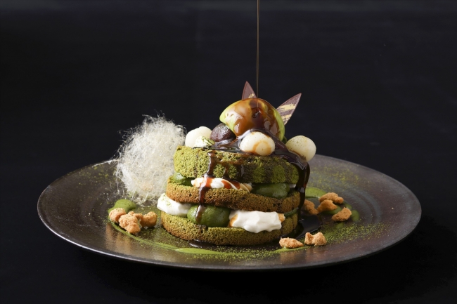 抹茶パンケーキ