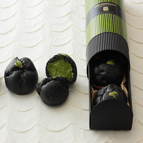 《京都土産に抜群》真っ黒な抹茶スイーツ