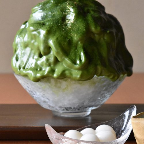 《抹茶エスプーマ》京都で食べる上質抹茶かき氷