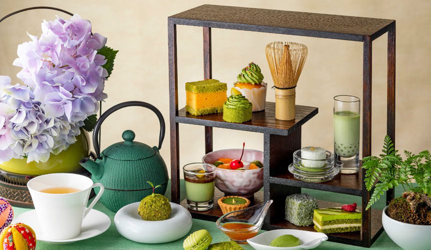 抹茶抹茶抹茶なアフタヌーンティー 東京インターコンチネンタル