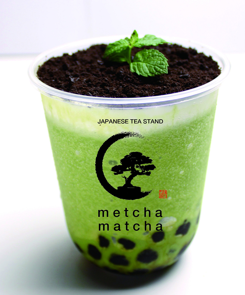 盆栽オレオ抹茶 スムージー¥680
